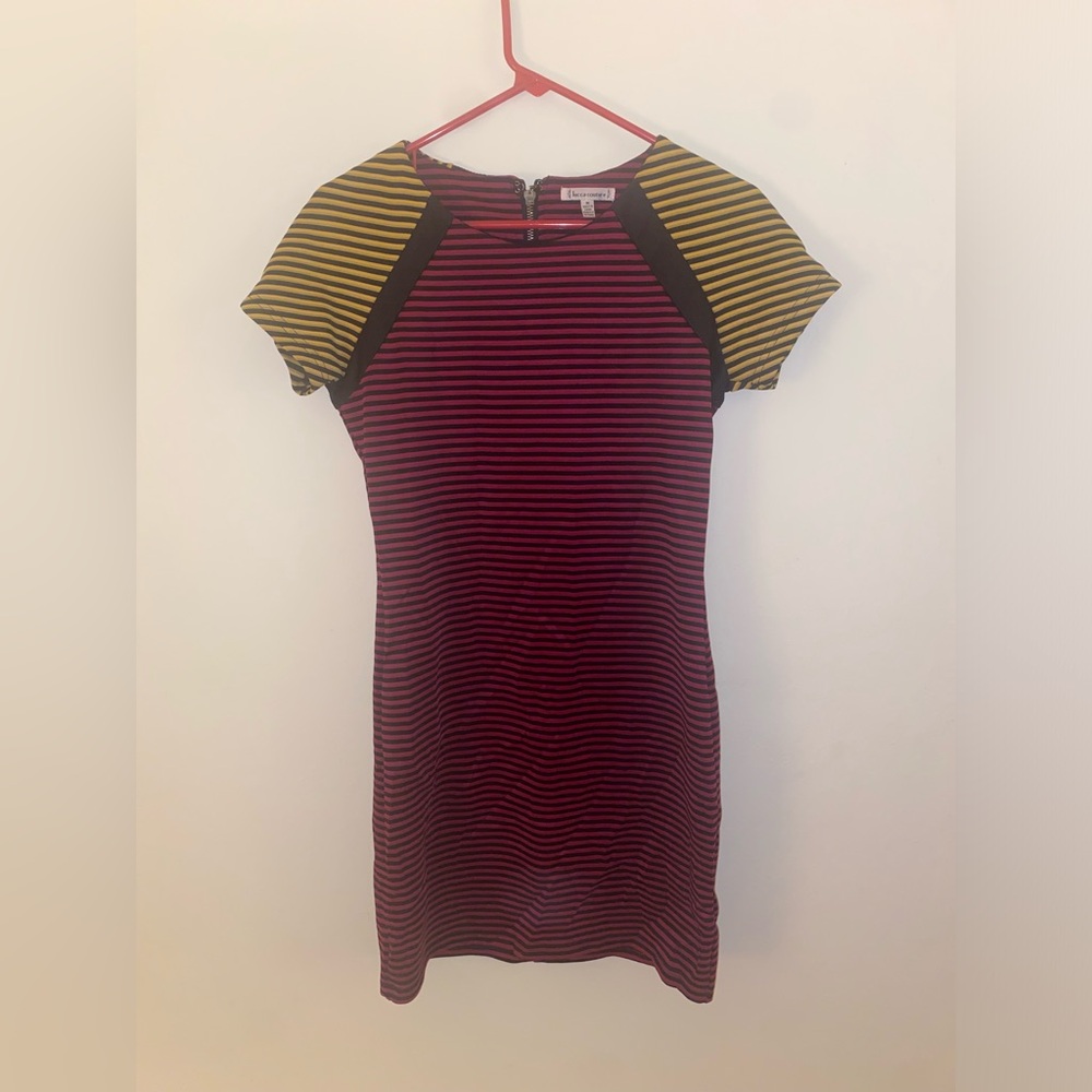 UO Lucca Couture Stripped Fitted Mini Dress